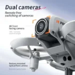 SU28 Mini Pro Drone with HD Camera Rotatable Double Camera Drone - Image 2
