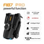 F187 Double Camera Drone With Obstacle Avoidance High Quality Quadcopter Camera Drone - Image 6