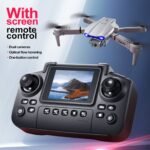 E99PRO Foldable Camera Drone With LCD Display Double Camera Drone With Obstacle Avoidance