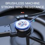 JS23Pro Brushless Motors Double Camera Foldable Drone High Quality Obstacle Avoidance Camera Drone - Image 6
