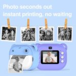 DIY Instant Digital Camera for Kids – 1080P HD Video  | Dual Lens Selfie  | Instant Ink-Free Thermal Printing  | 2.4” IPS Screen | 2X Optical Zoom - Image 8