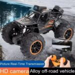 Camera Car Remote Control 4K Vedio Record Car 4WD Drive 15KM speed OFF Road Car Toy For Kids 2.4GHz Remote Control Monster Truck Mobile Attach Camera