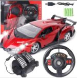 Racing Pedal Staring Wheel Gravity Induction Drifting Racing Remote Control Car Toy For Boys - Image 5