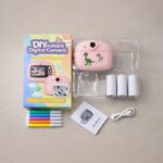 DIY Instant Digital Camera for Kids Print Camera For Kids High Quality Material With 3 Printing Rolls - Image 3