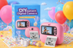 DIY Instant Digital Camera for Kids Print Camera For Kids High Quality Material With 3 Printing Rolls - Image 10