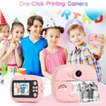 DIY Instant Digital Camera for Kids Print Camera For Kids High Quality Material With 3 Printing Rolls - Image 5