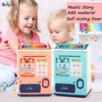 Creative Money Box For Kids High Quality Material ATM Machine Thumb Finger Print Machine Best Gift For Kids