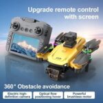 XF619 Intelligent Aerial Photography Drone High Quality Tripple Camera Drone With Screen Remote Controller Also Rechargeable Remote With Powerful Obstacle Avoidance And One-Key Return Option - Image 9