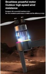 XF619 Intelligent Aerial Photography Drone High Quality Tripple Camera Drone With Screen Remote Controller Also Rechargeable Remote With Powerful Obstacle Avoidance And One-Key Return Option - Image 2