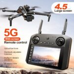 M22 Triple Camera LCD Display Drone With 2 Free Customized Drone Batteries