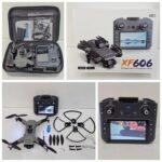 XF606 Triple Camera Brushless Motors Camera Drone With Rechargeable LCD Display Screen And Also With High Quality Obstacle Avoidance High Quality Vanguard Protection Camera Drone