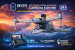 B10S GPS Touch Screen Foldable Camera Drone with 3-Axis Gimbal | Brushless Motor HD Camera Drone | Smart Flight & Stable Aerial Photography - Image 3