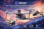 B10S GPS Touch Screen Foldable Camera Drone with 3-Axis Gimbal | Brushless Motor HD Camera Drone | Smart Flight & Stable Aerial Photography - Image 2